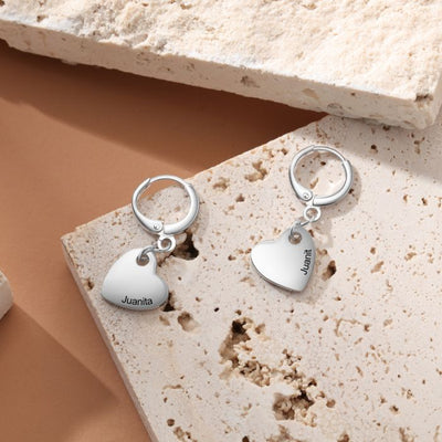 Boucles d'oreilles Coeur