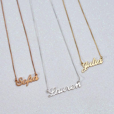 Classic Name Necklace