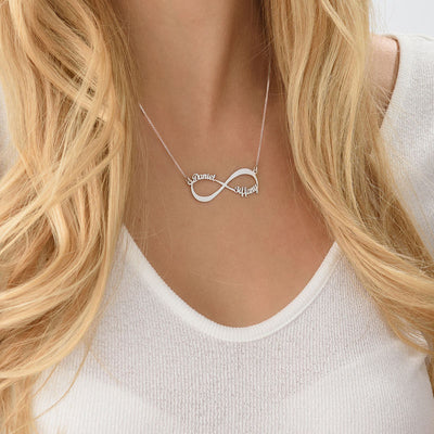 Infinity Names Necklace