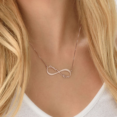 Infinity Names Necklace