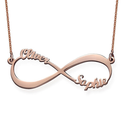 Infinity Names Necklace